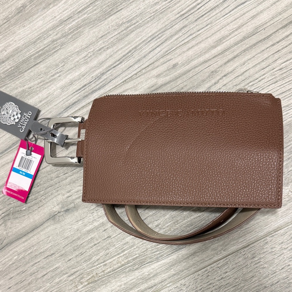 Vince Camuto Brown Leather belt bag
